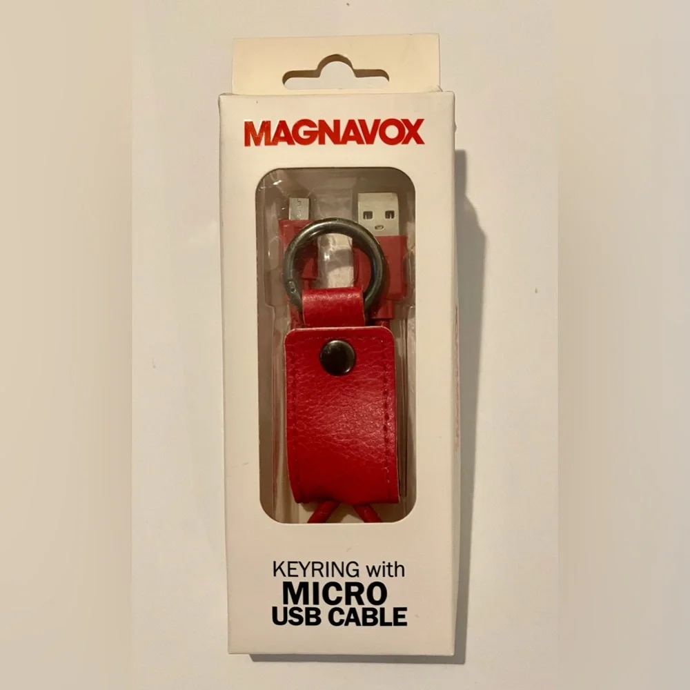 ❌Must Bubdle❌🔌 Charger/USB Keychain -Pink NWT